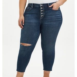 Torrid Straight Leg Plus Jeans size 24T (tall)